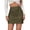 CL259 Army Green, variant on Women Skirts Leopard Print High Waist Elastic Mini Sequins Shiny Slim Summer Fitness Fashion Party Club Dancing Wear Women's Skirts Size L Black