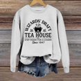 thumbnail image 2 of Venzia Women Halloween Crewneck Sweatshirt, Black Long Sleeve Pullover Top, Casual Fall Graphic Sweatshirt, 2 of 4