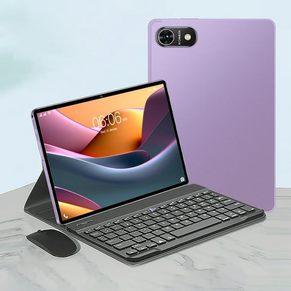 Tech amlbb 2+32G 10.1-inch Android 12 Tablet PC IPS HD Ultra-thin Screen Bluetooth WiFi（2.4G,5G）Tablet Computer Support 256G Memory Card Dual SIM HD Voice Up to 60% Off Gifts