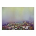 thumbnail image 1 of Flower Cutting Board, Bed with Different Blossom Types Fresh Flowers Romantic Garden Hand Drawn Art, Decorative Tempered Glass Cutting and Serving Board, Small Size, Lilac Pink, by Ambesonne, 1 of 1