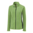 thumbnail image 1 of Clique Ladies' Summit Microfleece Hybrid Full Zip Jacket, 1 of 1