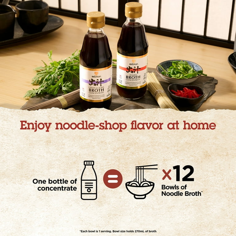 Mizkan Ramen Broth Concentrate 12 fl oz Japanese Dashi for