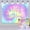 tie dye, variant on Rainbow Backdrop for Happy Birthday 7X5FT Macaron Pastel Colorful Birthday Photography Background Tie Dye Theme Party Supplies Children Women Girls Sweet 16th Birthday Cake Table Decoration Banner