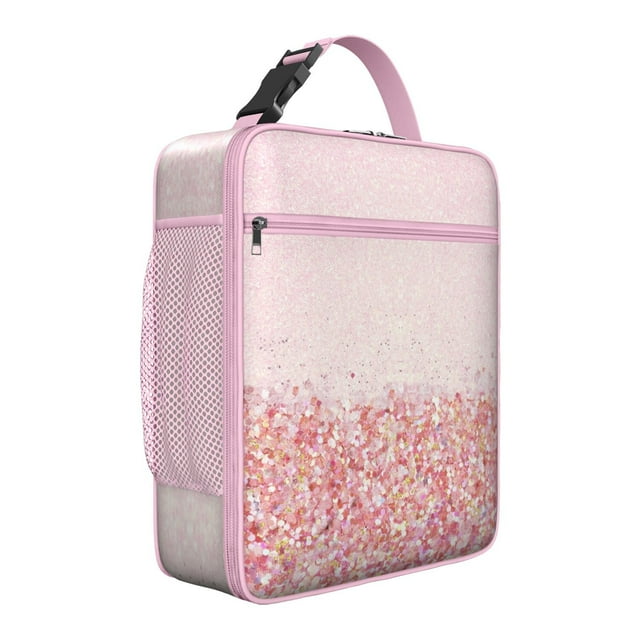 Sac à Lunch Léopard Romantique – Motif Guépard Taches Esthétique Design Animal Classique Mode Mignon Sac Isolé Réutilisable