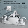 thumbnail image 4 of Auriculares de realidad virtual Charging Dock Smatree Quest 2 con 2 baterías, 4 of 7