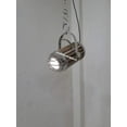 thumbnail image 4 of Modern Industrial Wave Nautical Wooden Chrome Pendant Lamp Hanging Ceiling Light, 4 of 4