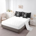 thumbnail image 5 of Homewish Abstract Cat 7-Piece Twin Bedding Sets,Boho Bohemain Style Bedding Comforter Set,Galaxy Starry Sky Sheet Sets For Girls Boys,Ultra Soft Home Decor, 5 of 8