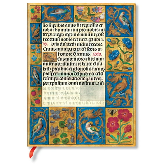 Paperblanks | Spinola Hours | Ancient Illumination | Softcover Flexi | Ultra | Lined | Elastic Band Closure | 176 Pg | 100 GSM (Diary)