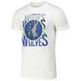 thumbnail image 2 of Unisex Stadium Essentials White Minnesota Timberwolves Dedication T-Shirt, 2 of 3