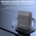 thumbnail image 3 of Micrófono Lavalier Inalámbrico Conector Tipo C A Clip Receptor Grabación con Cancelación de Ruido Micrófono Bluetooth, 3 of 5