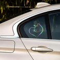 thumbnail image 2 of Animal Themed Reflective Rear Window Sticker Waterproof Car Decoration with Strong Adhesive No Residues Easy Removal Multicolor, 2 of 4