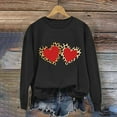 thumbnail image 3 of Christmas Sweatshirt for Women Crewneck Christmas Printed Long Sleeve Shirts Xmas Holiday Party Blouses Casual Pullover Sweater Tops, 3 of 4