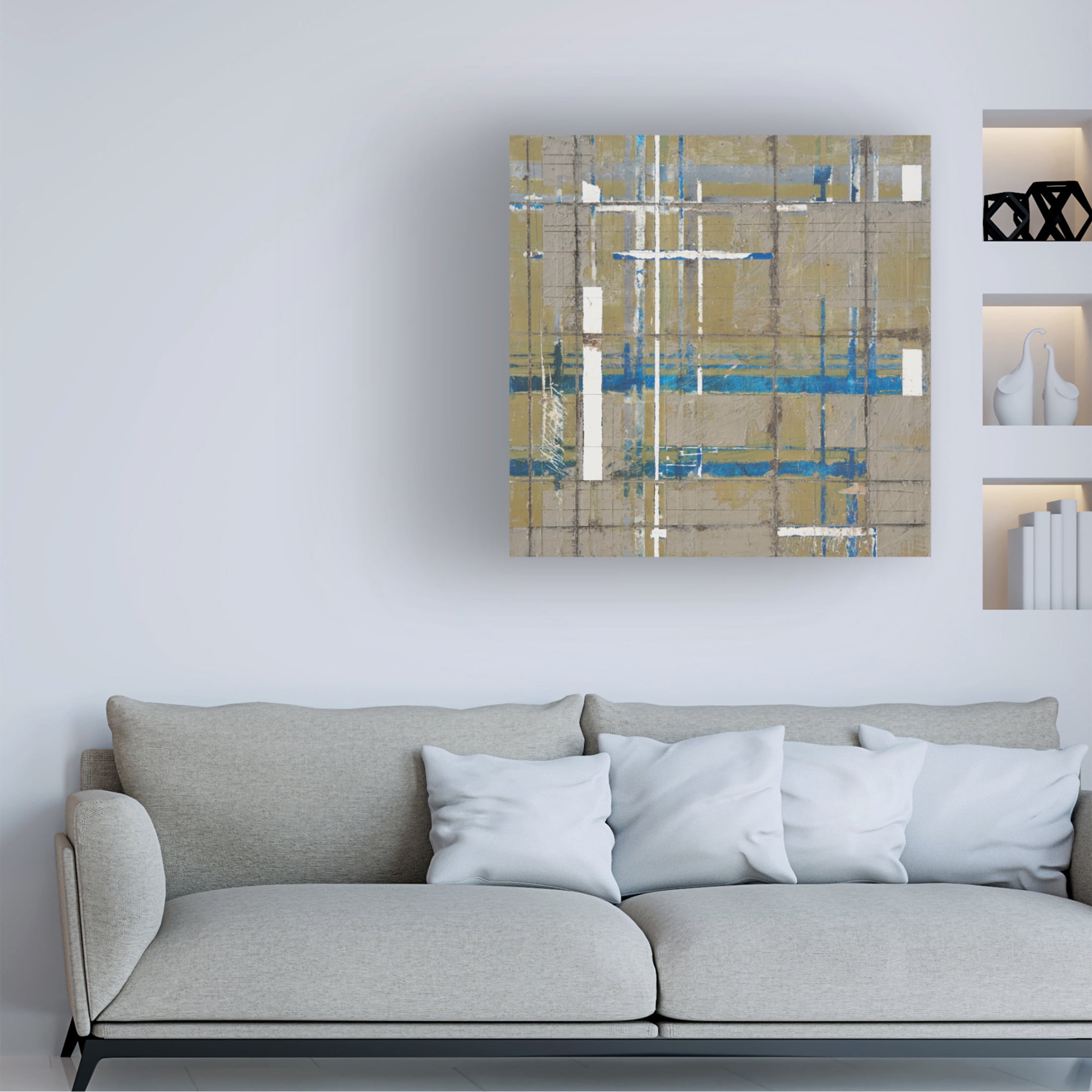Trademark Fine Art Erin McGee Ferrell Peter Night City IV Canvas Wall Art