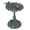 Green, variant on Sungmor Vintage Cast Iron Birdbath for Outside,10.6" Tall Bird Feeder with Adorable Bird Statue,Freestanding Leaf-Shape Water Bowl,Distressed Verdigris Finish