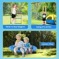 thumbnail image 2 of KloKick 65ft Ninja Warrior Obstacle Course for Kids – Outdoor Backyard Set with Swing, Ninja Rope, 11 Obstacles, Slackline, Jungle Gym for Tree Installation, 2 of 8