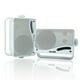 thumbnail image 1 of Par de altavoces Bluetooth para exteriores Herdio 3.5 200 W, 3 vías, color blanco, 1 of 8