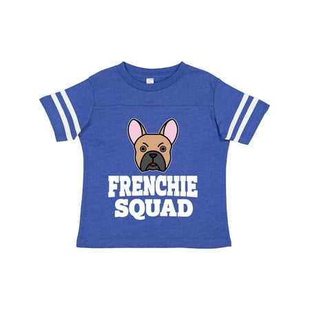 

Inktastic Dog Frenchie Squad Gift Toddler Boy or Toddler Girl T-Shirt