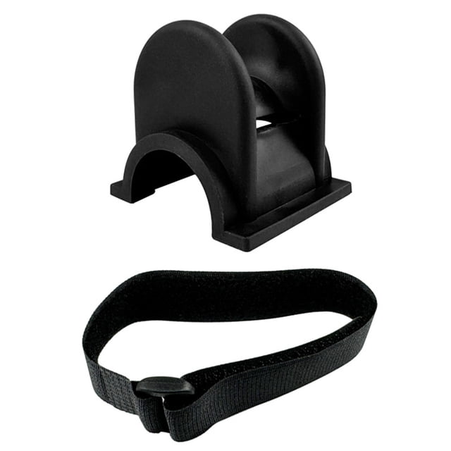 Soporte para Caña Pescar en Forma U Accesorios Portátiles para Aparejos Pesca TPE (negro)