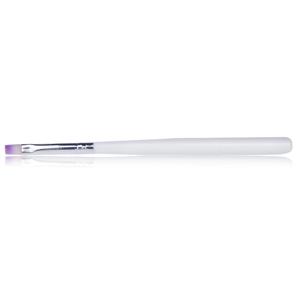 Fingernail Brush with Handle Nail Brush Cleaning Mechanics Fingernail Brush under Nail Drill Pedicure Scrub Finger Nail Cleaning Brush Nail Brushes for Cleaning with Handle 20 Acrylic Nail Brush