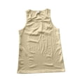 thumbnail image 5 of Tank Tops for Men Regular Fit Comfortable Quick Drying Athletic Workout Vest Relaxed Soft Summer Beach Shirt Yellow Size XXXL, 5 of 5