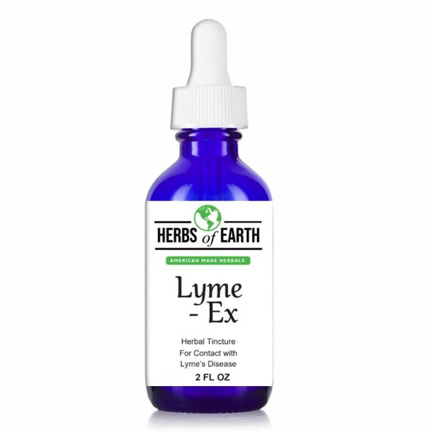 Lyme Ex Herbal Tincture, For Contact with Lyme Disease, High Quality, No Fillers, 2 Fluid