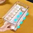 thumbnail image 4 of Carril de deslizamiento automático de de huevos extraíble blanco Gloria Almacenamiento de huevos, 4 of 9