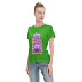 thumbnail image 4 of Women's Basic Short Sleeve T-Shirt Super Saiyan, 4 of 6