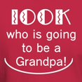 thumbnail image 3 of CafePress - Look Who Is Going To Be A Grandpa Dark T Shirt - Men's Classic Graphic Cotton T-Shirt, 3 of 4
