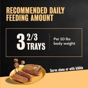 Cesar Classic Loaf In Sauce Grilled Steak & Eggs Flavor Adult Wet Dog Food, 3.5-Oz Easy Peel Tray