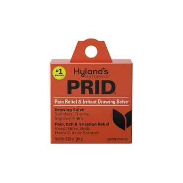 Hyland's PRID Drawing Salve, Natural Relief of Topical Pain and Irritation, 18 Grams