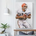 thumbnail image 5 of Bernie Kosar Poster Canvas Poster Picture Print Canvas Poster Wall Paint Art Posters Decor Modern Home Artworks Gift 24x36inch(60x90cm), 5 of 6