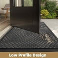 thumbnail image 6 of PABUBE Outdoor Doormat,Rottweiler Welcome Mat, Heavy Duty Durable Doormat Outdoor Entrance, Non-Slip Dirt & Mud Trapper Outdoor Mat for Front Doors, 6 of 10