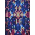 thumbnail image 1 of Ahgly Company Machine Washable Indoor Rectangle Transitional Very Peri Purple Area Rugs, 2' x 3', 1 of 7