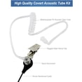 thumbnail image 3 of Auriculares de radio bidireccional,2 pines de 2.5 mm / 3.5 mm de tubo acústico secreto Walkie Talkie con micrófono Compatible Two Way Radio Earpiece Sunnimix Auriculares walkie con micrófono, 3 of 6