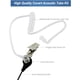 thumbnail image 3 of Auriculares de radio bidireccional,2 pines de 2.5 mm / 3.5 mm de tubo acústico secreto Walkie Talkie con micrófono Compatible Two Way Radio Earpiece Sunnimix Auriculares walkie con micrófono, 3 of 6