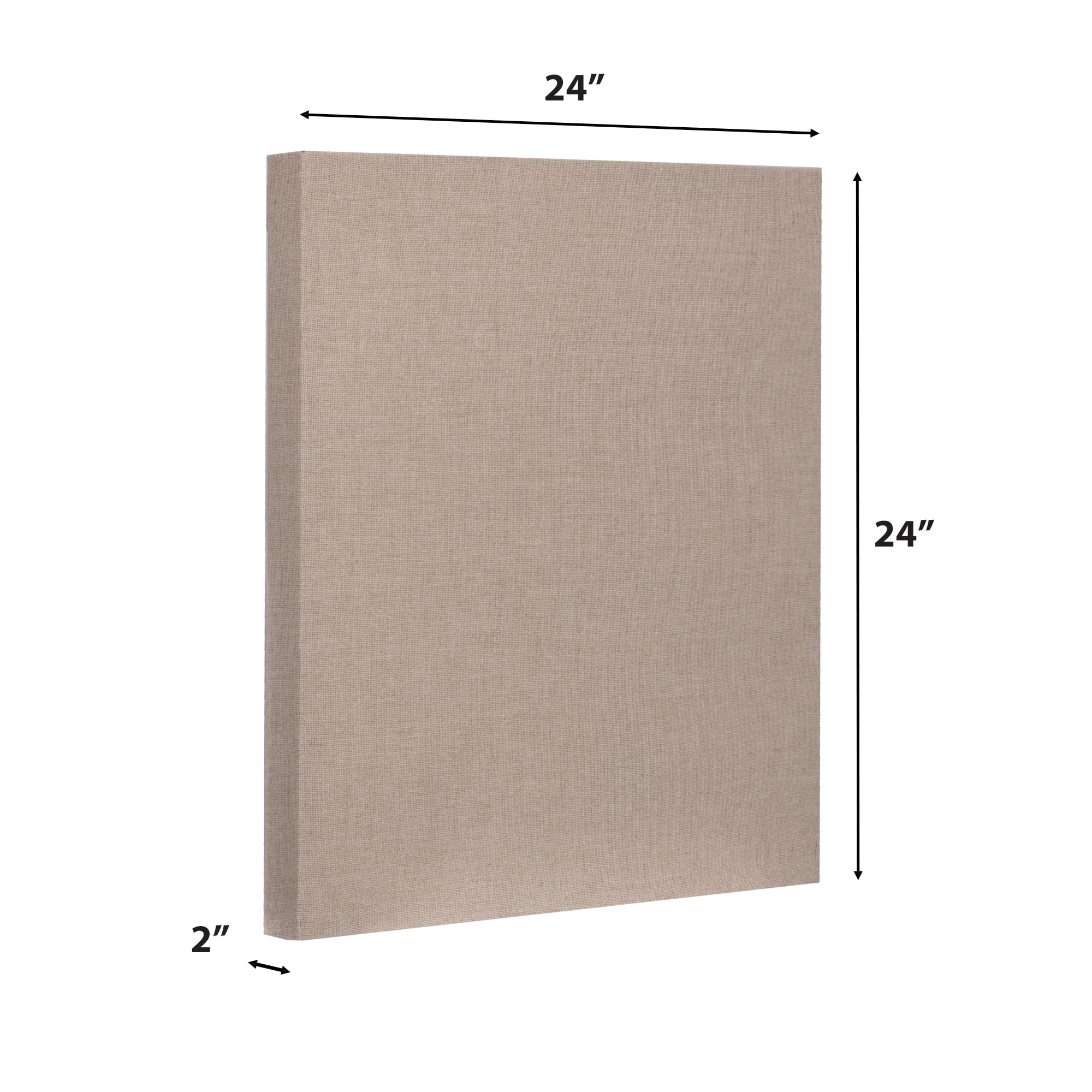 ATS Acoustics Soundproofing Studio Quality Acoustic Panel Fire Rated Square Edge 24x24x2