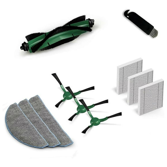 For IRobot Roomba Combo Essential Y0112 Robot Vacuum Cleaner Hepa Filter Main Side Brush Mop Cloth S