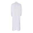 thumbnail image 3 of XDZJLR Chemise Homme Ample Musulman Arabe Dubai Robe Manches Longues Hauts Rétro, 3 of 7