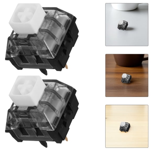 UPGRATOR V2 10pcs White Mechanical Keyboard Switches for Gaming Typing
