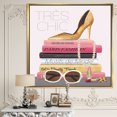 thumbnail image 3 of Paris Style II Gold and Black Tres Chic - Posh & Luxe Framed Canvas, 3 of 3