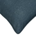 thumbnail image 4 of Outdoor Solid Olefin Textured Lumbar Pillow 14 x 26 in Blue, 4 of 5