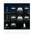 thumbnail image 3 of Reflector Solar LED Sensor Movimiento color negro, 3 of 4