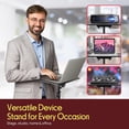 thumbnail image 3 of Pyle PLPTS2 Pro Adjustable Tripod DJ Laptop Tray Stand for Notebook Computer, 3 of 8