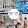 thumbnail image 4 of LOLIPPYY Metal Pegboard Drill Holder Wall Mount Storage Rack for Power Tool Organization and Workshop Accessories, 4 of 7