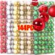 thumbnail image 2 of Mini Christmas Balls Set Xmas Tree Hanging Pendant Electroplated Christmas Balls Ornament for New Year Party Home Decoration, 2 of 5