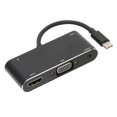 thumbnail image 2 of Hub USB C 5 en 1, puerto múltiple VGA, USB PD, carga de velocidad rápida, 5Gbps, pequeño concentrador portátil tipo C para teléfonos, tabletas y portátiles, 2 of 14