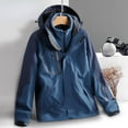 thumbnail image 2 of 3-in-1 Detachable Inner Shell Windproof Waterproof Jacket Set For Men, 2 of 12