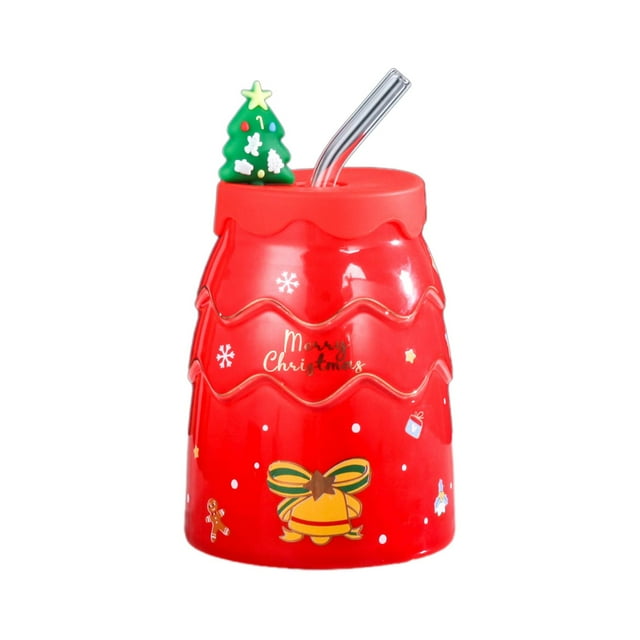 Tazas de té de café CUTICAT 400 ml Cerámica navideñas
