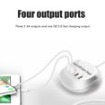 thumbnail image 3 of Maoww 4 Ports USB Charger Portable Mobile Phone Tablet Charging Station Fast Charging Dock Station Adapter EU, 3 of 9