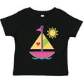 thumbnail image 3 of Inktastic Sailboat Girls Sailing Girls Toddler T-Shirt, 3 of 5
